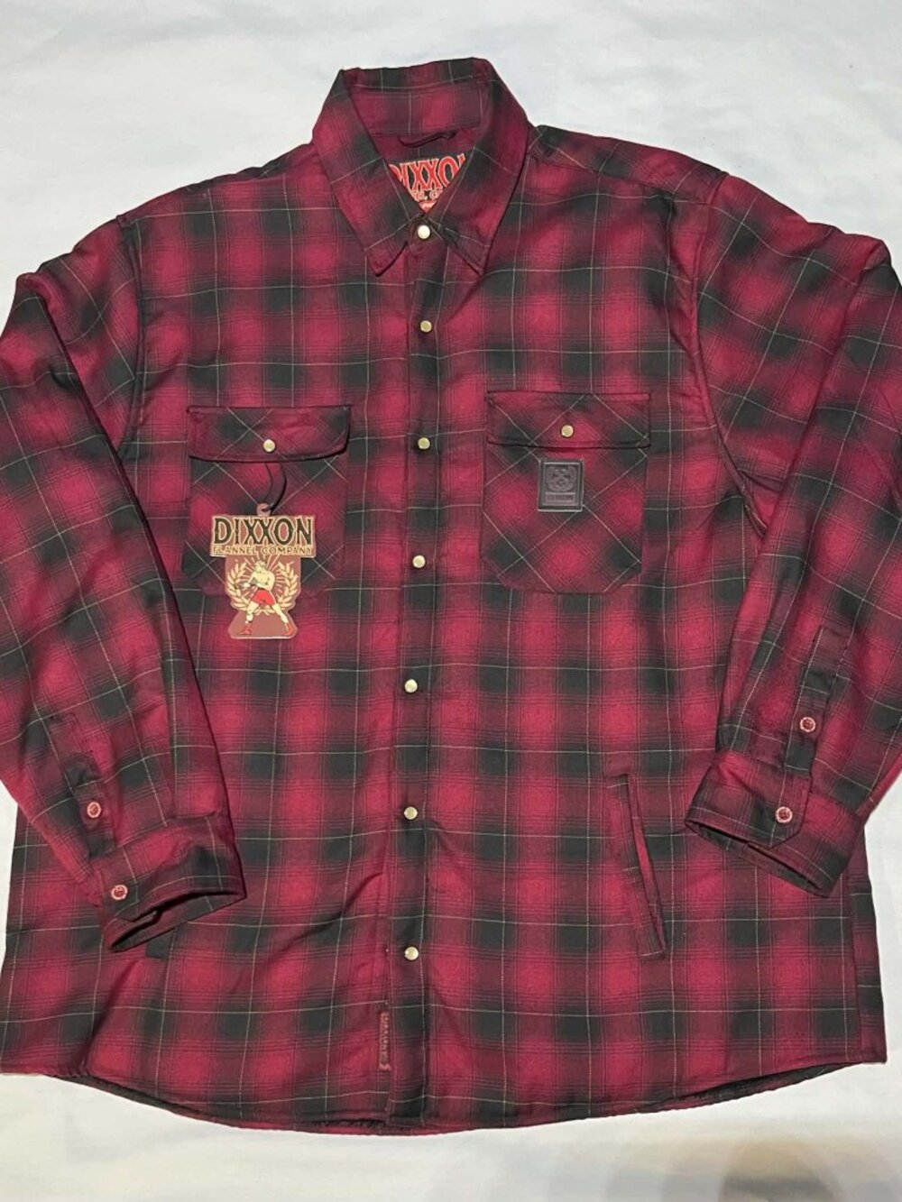 Dixxon Flannel Co. "The Contender" Sherpa-Lined Flannel Jacket in Size 3XL NWT